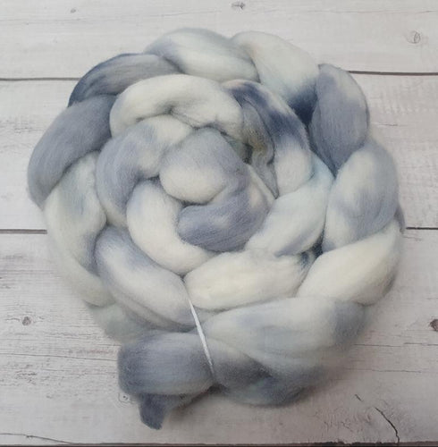 Hand Painted Roving Victorian Polwarth-Emory