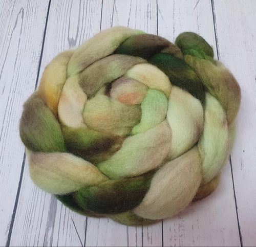Hand Painted Roving Merino/Corriedale-Asher