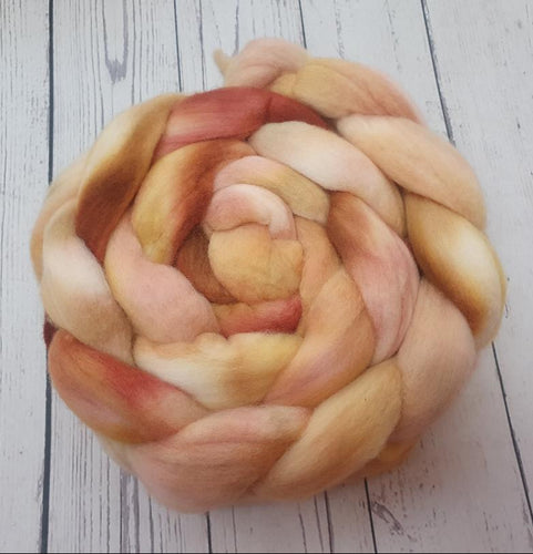 Hand Painted Roving Merino-Pete