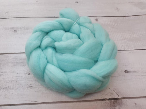 Hand Painted Roving Victorian Merino-Nelly