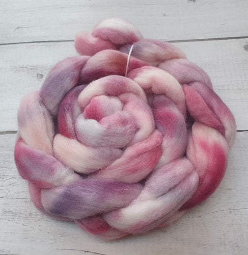 Hand Painted Roving Victorian Polwarth-Halle