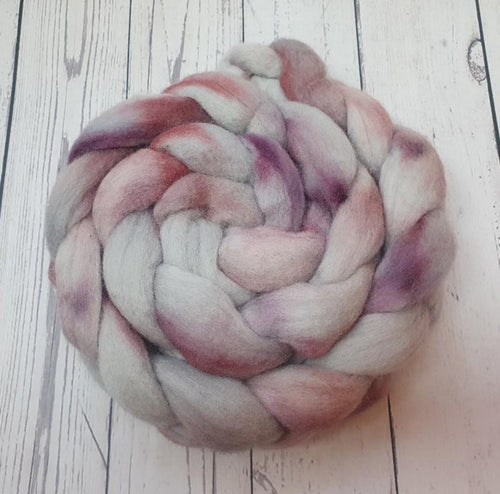 Hand Painted Roving Merino/Corriedale-Imogen