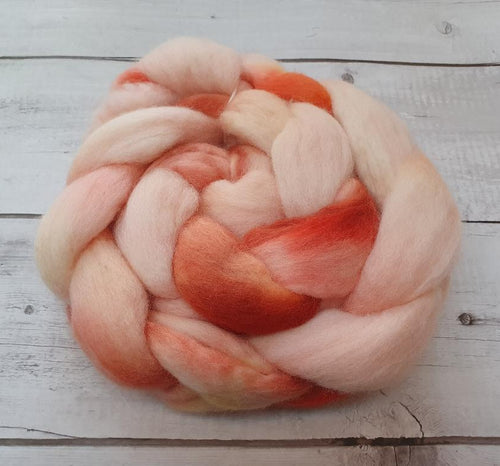 Hand Painted Roving Merino/Corriedale-Alice