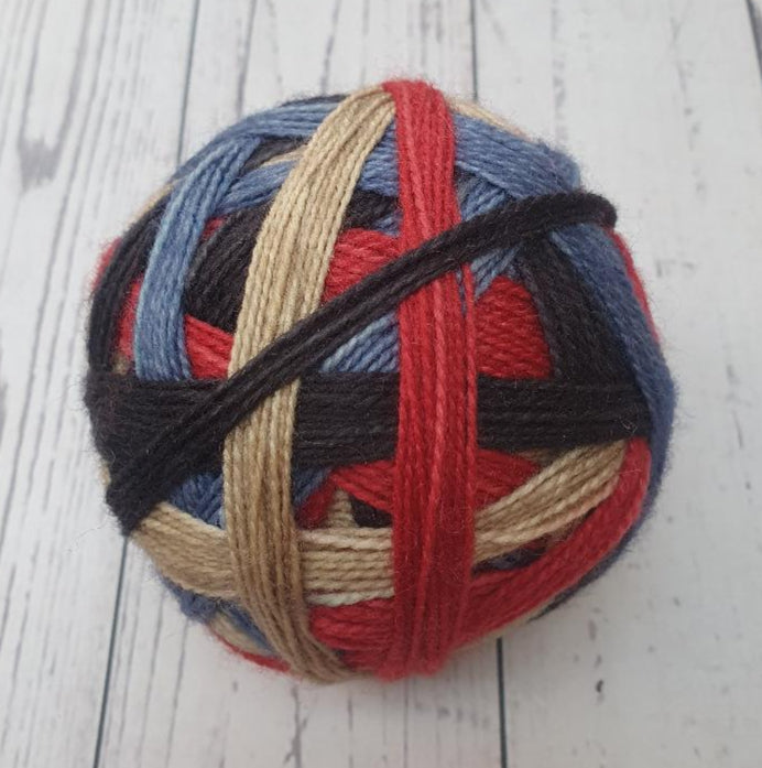 Charli Self-Striping BFL 4ply/Fingering 'Dalton'