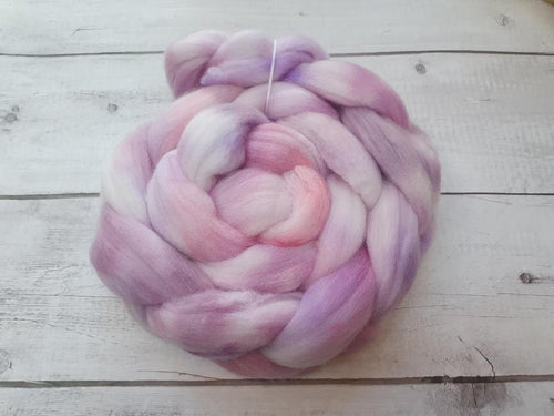 Hand Painted Roving Victorian Polwarth-Esme